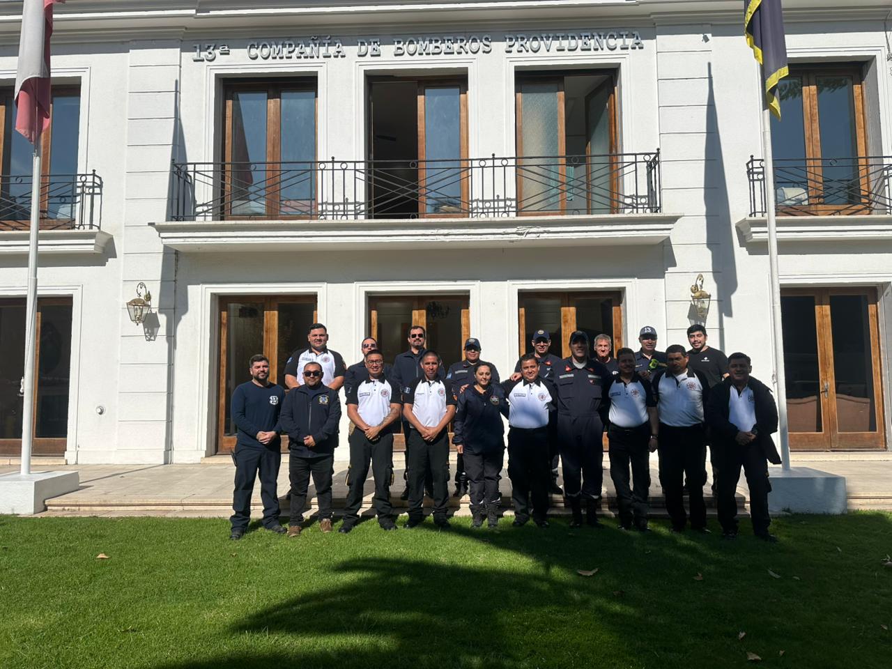 Intercambio profesional de bomberos volunbtarios